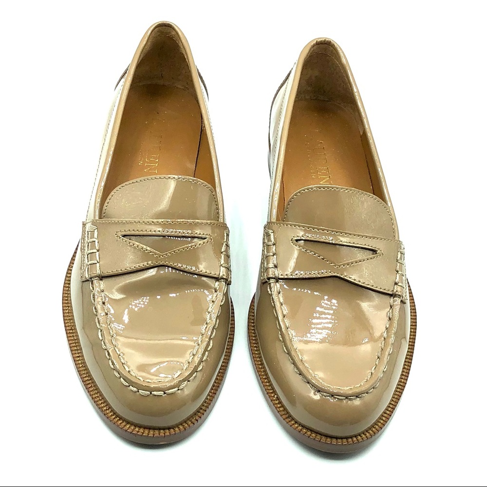 Lauren Ralph Lauren Beige Patent Leather Loafers